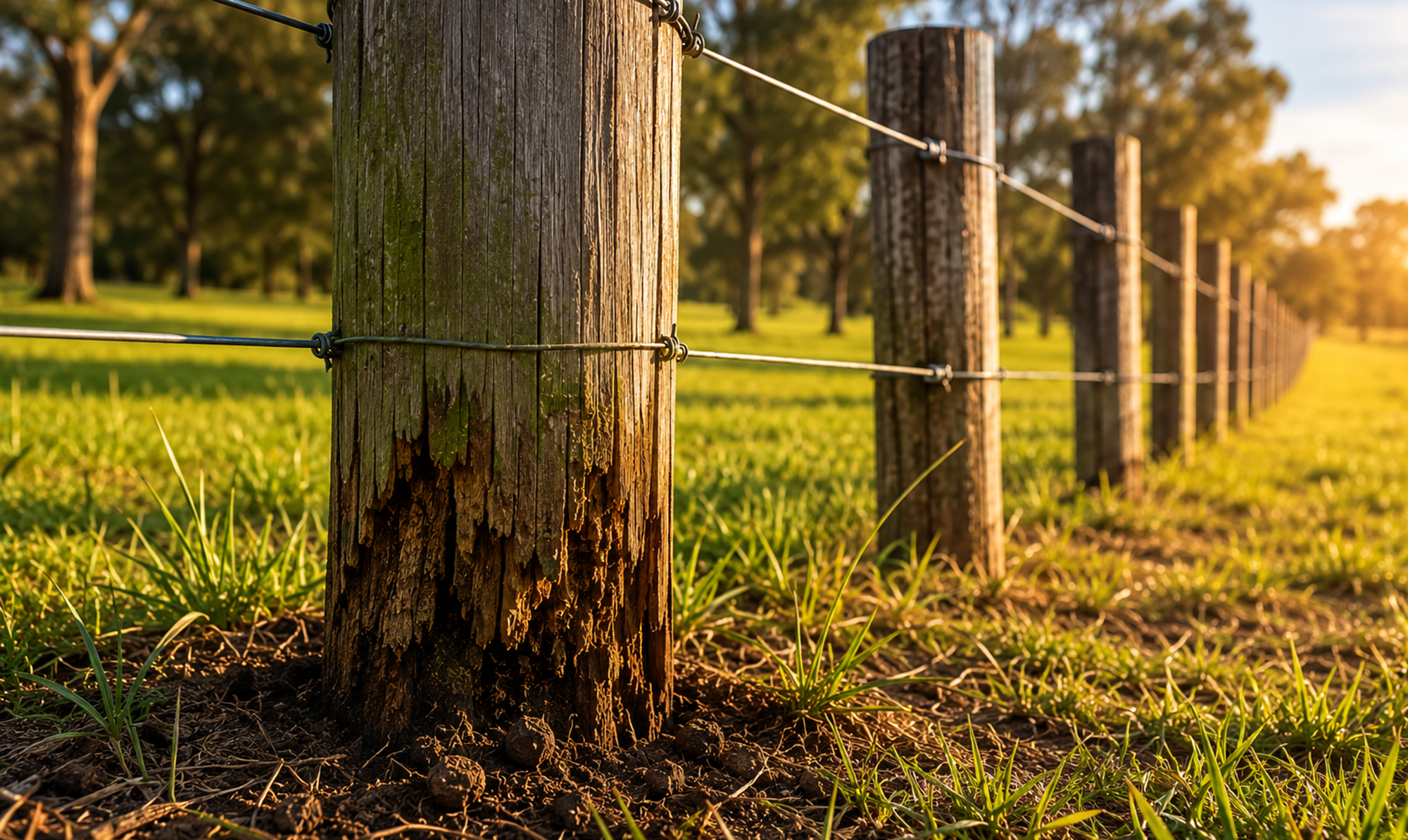How to Stop Timber Poles Rotting Below Ground