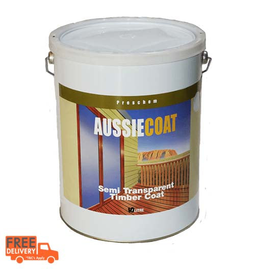 Aussie Coat finish on timber enhances natural wood grain, mould resistant, long-lasting clear coat