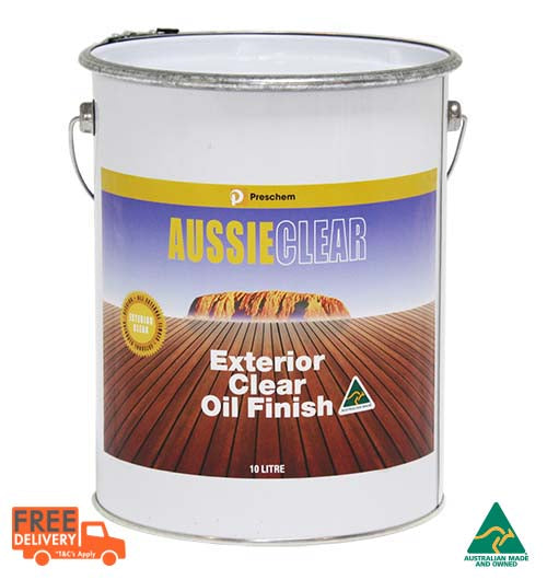 Aussie Clear Decking Oil clear oil for timber decks, premium outdoor wood sealer with long-lasting UV protection and weather resistance