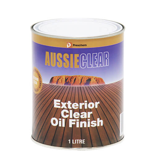 Aussie Clear Decking Oil – premium timber sealer for outdoor decks, clear natural finish, Australian-made UV and weather protection